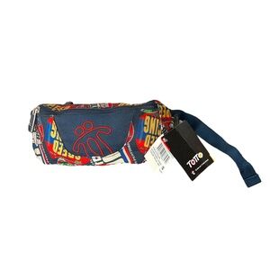 NWT Totto Koala Ecolin Navy Bum Bag Waist Bag Speed Car Racer Fanny Pack